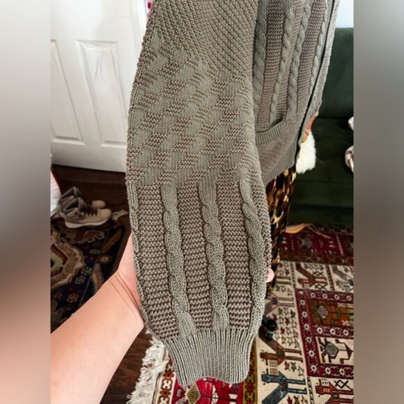 Vintage Liz Claiborne 100% cotton knit cardigan - Picture 3 of 7